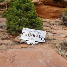 Load image into Gallery viewer, A photograph of a Colorado Roots by the metal art manufacturer Kraken Design Co.