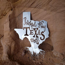 Load image into Gallery viewer, A photograph of a Texas Roots by the metal art manufacturer Kraken Design Co.