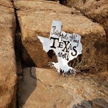 Load image into Gallery viewer, A photograph of a Texas Roots by the metal art manufacturer Kraken Design Co.