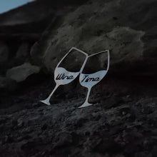 Load image into Gallery viewer, A photograph of a Wine Time by the metal art manufacturer Kraken Design Co.
